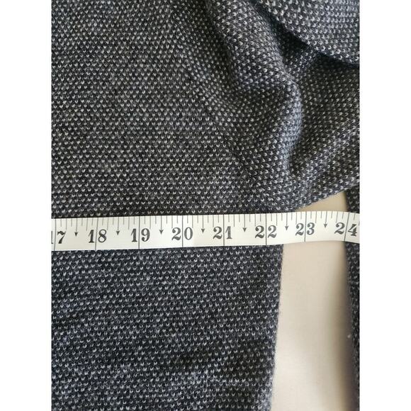 Rails Rune Crew neck sweater Mens L Charcoal Ice wool blend Careerwear classic - Picture 8 of 9